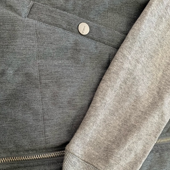 Men’s RVCA Wayward Puffer Gray Jacket - sz Medium - Picture 4 of 5